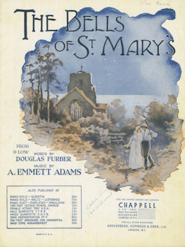 Bells of St. Mary's  - ukulele song sheet