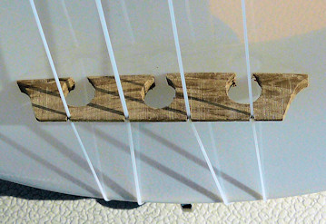 Waverly Street banjo ukulele, bridge